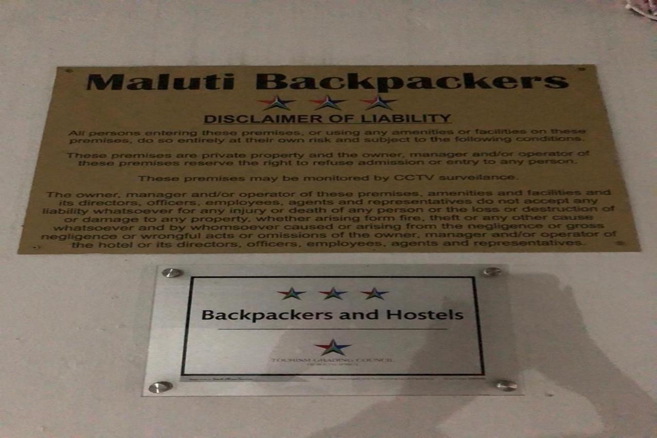 Maluti Backpackers Hotel Phuthaditjhaba Eksteriør billede